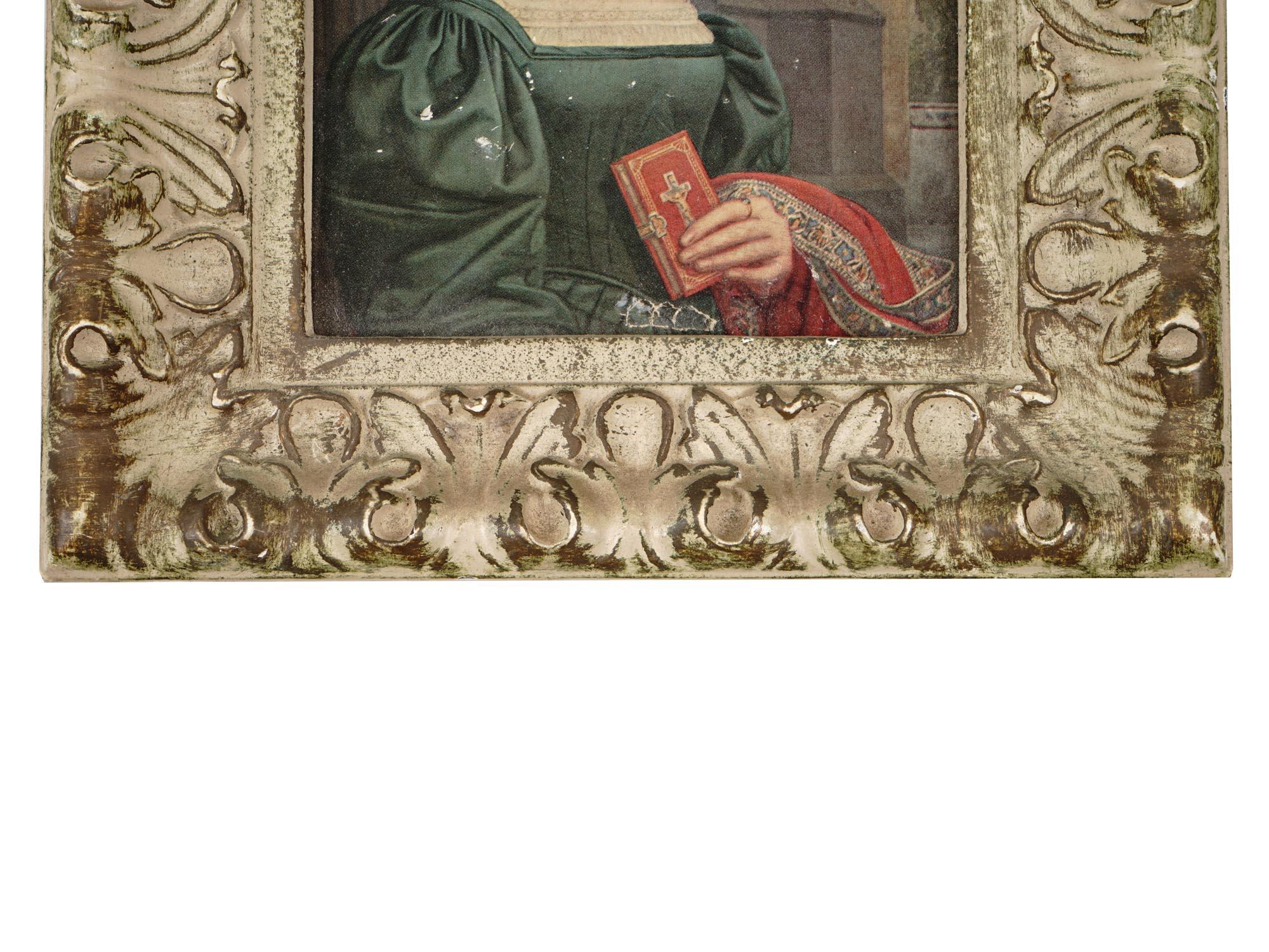 FRAMED PRINT WOMAN WITH BOOK AFTER JOSEPH STIELER PIC-2